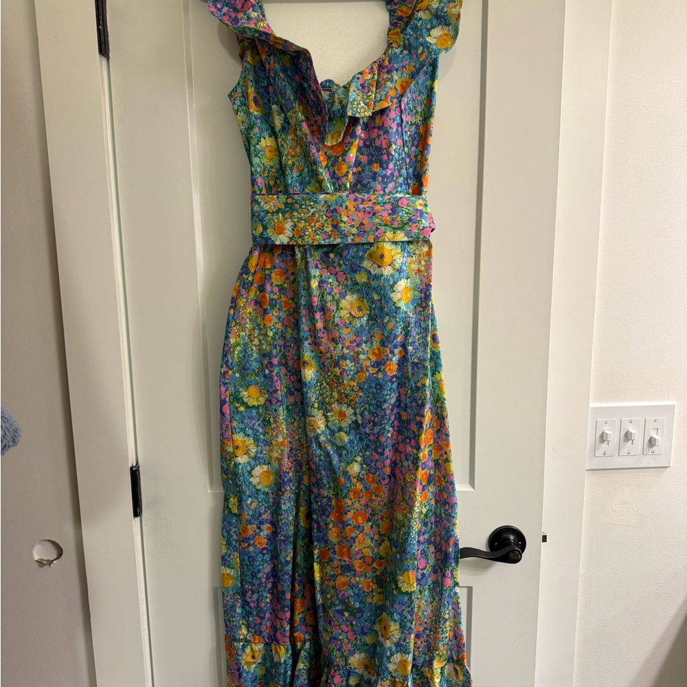 Show Me Your MuMu Colorful Floral Dress